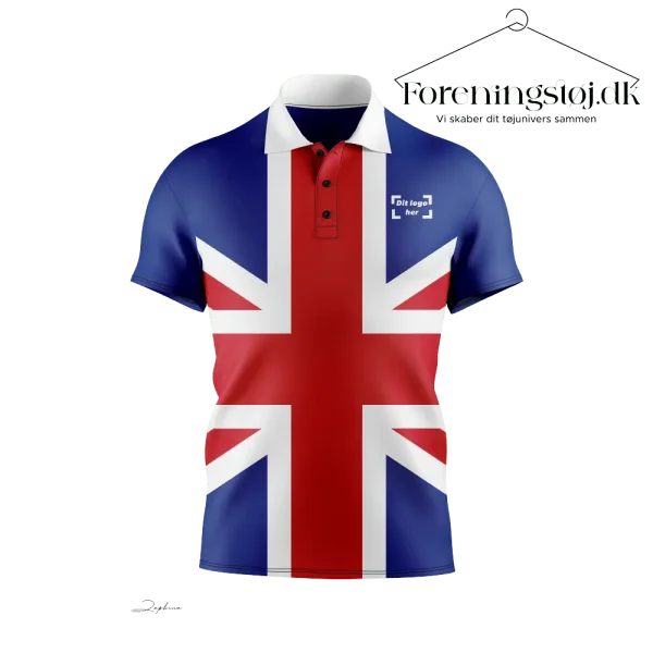 Union Jack, storbritaniens flag, Britisk jersey med eget logo